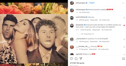 Los integrantes de Modern Family en la boda del año