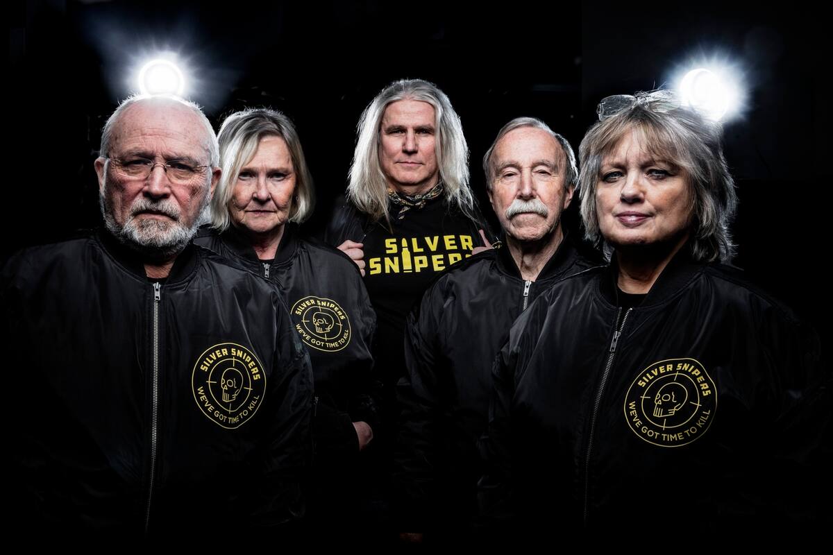 Los integrantes de Silver Snipers