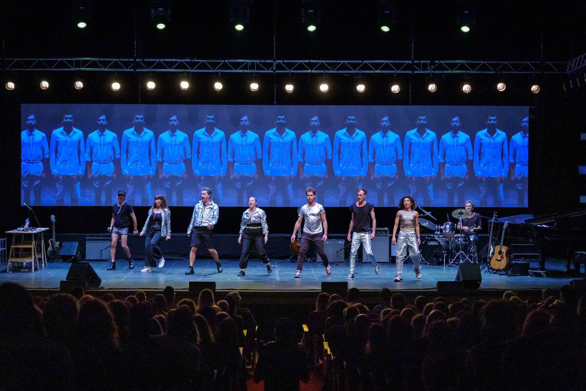 Los integrantes del grupo Krapp en Réquiem, el trabajo en el cual despiden artísticamente a Luis Biasotto, uno de los fundadores de este grupo fundamental de la escena alternativa local