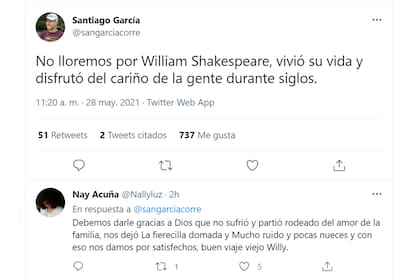 Los internautas compartieron su "dolor" con gracia