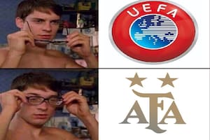 Los internautas no dejaron pasar la similitud entre el sorteo fallido de la UEFA y la votación 38-38 con 75 votantes de la AFA en 2015