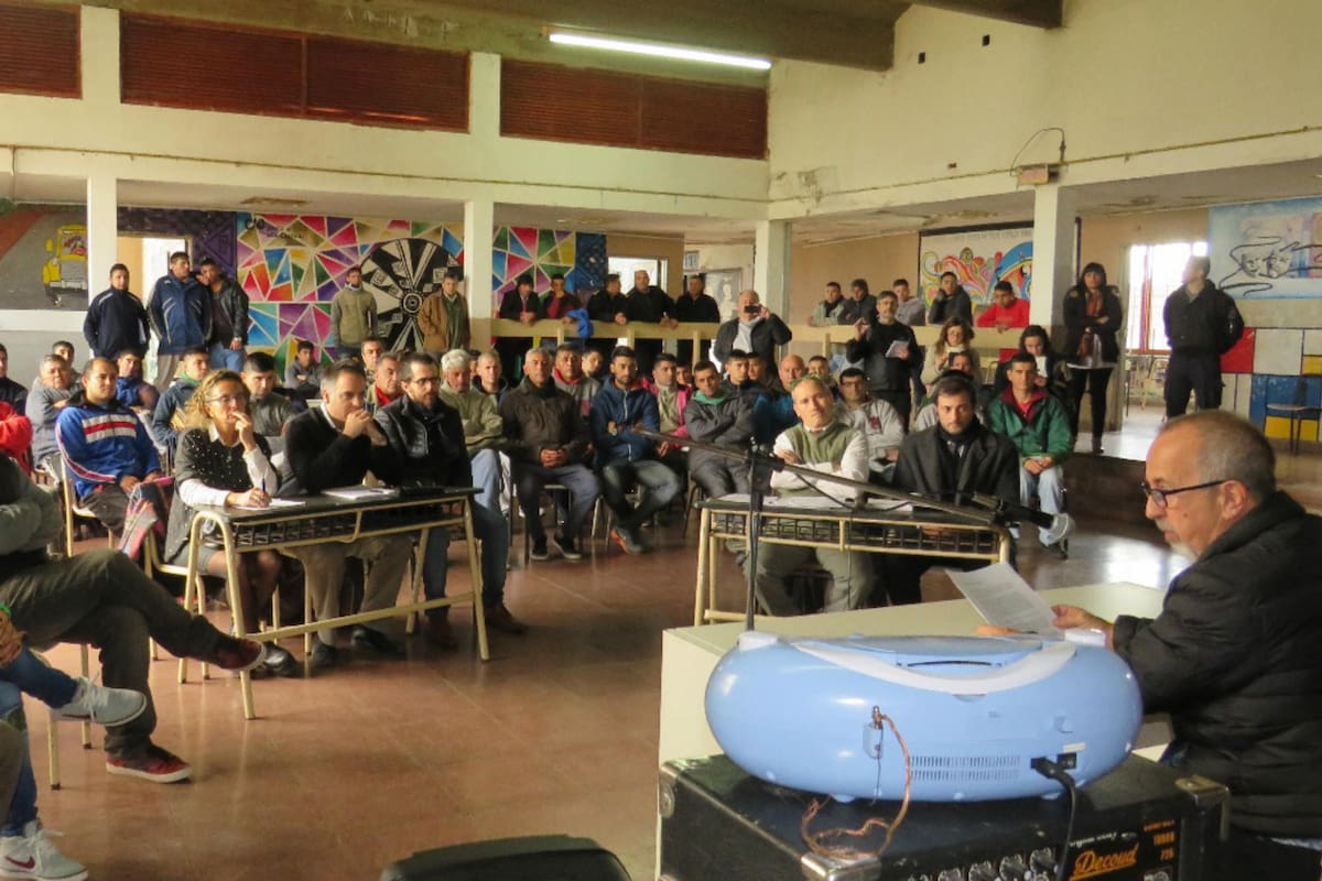 Los internos del complejo penitenciario marplatense actuaron como jurados en la simulación de un juicio por femicidio