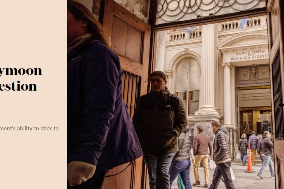 "Los inversores cuestionan el plan económico de Milei", según el Financial Times