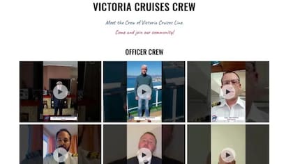 Los investigadores contactaron con algunas de las personas que aparecen en el sitio web como tripulación y ellos confirmaron que no trabajan para VCL