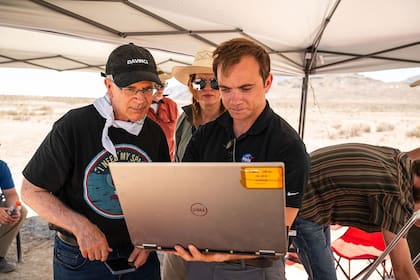 Los investigadores de la NASA se mostraron alegres por el resultado en Utah