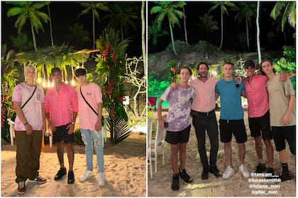 Los invitados al cumpleaños de Pampita (Foto: Instagram @guilleardohain)