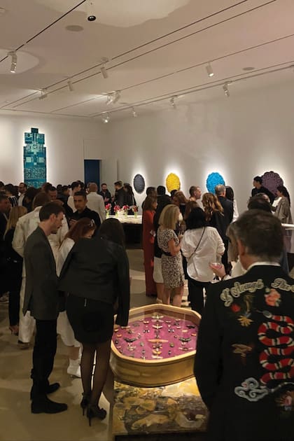 Los invitados al vernissage celebrado el jueves 2.