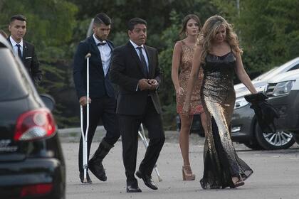 Lalo Maradona y su mujer fueron parte del festejo