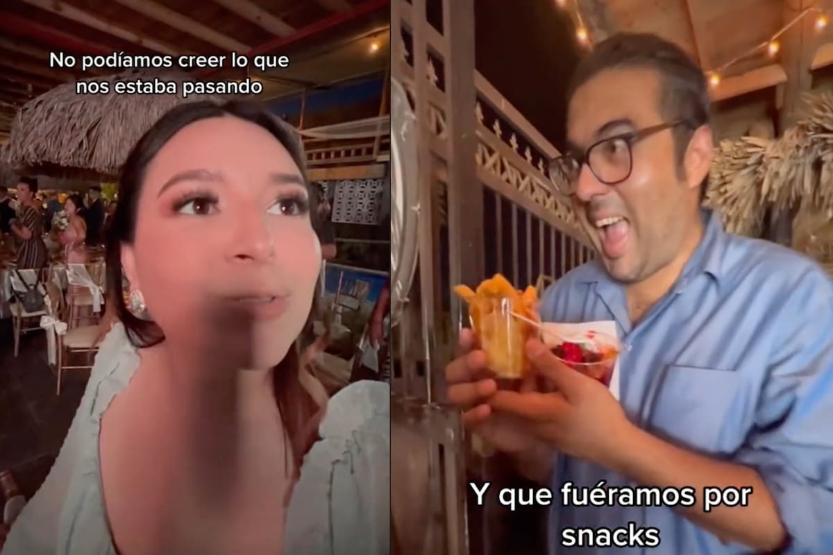 Los invitaron a una boda y se dieron cuenta de su error demasiado tarde