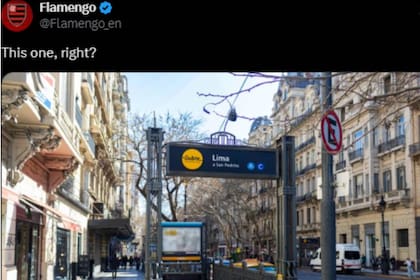 Los irónicos posteos de Flamengo luego de ganarle a Racing y llegar a la final de la Copa Libertadores.