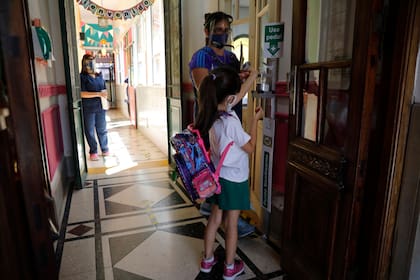 Los jardines de infantes de la Ciudad se preparan para recibir a los mas chiquitos. Niños de sala de 4 de la Escuela Infantil Jardín del Tiempo