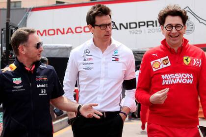 Los jefes: Christian Horner, de Red Bull Racing, Toto Wolff, de Mercedes, y Mattia Binotto, de Ferrari; con la sanción a Racing Point y la firma del Pacto de la Concordia como eje del debate, los líderes de las Flechas de Plata y de la Scuderia alimentaron las diferencias