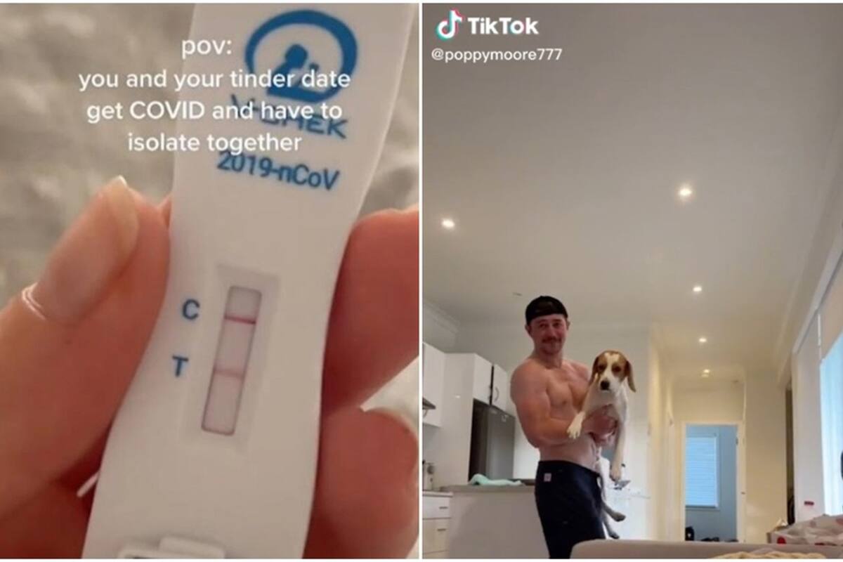 Los jóvenes reflejaron su cuarentena en la plataforma. Fuente: TikTok