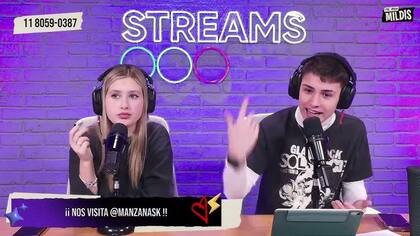 Los jóvenes se volvieron amigos inseparables después de su trabajo en conjunto en el streaming de Telefe