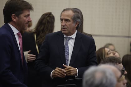 Los jueces Andrés Basso y Ezequiel Berón de Astrada