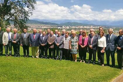 Los jueces de tribunales superiores de todo el país se reunieron ayer en Jujuy