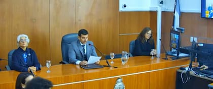 Los jueces del TOF 8, Gabriela López Iñíguez, Nicolás Toselli y Sabrina Namer