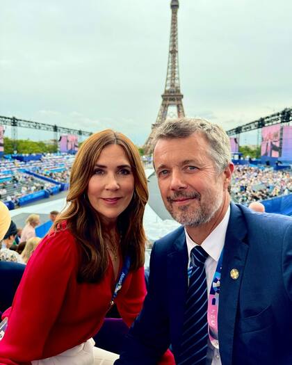 Los Juegos Olímpicos de París fueron especiales para los reyes Mary y Federico de Dinamarca. La pareja se conoció en durante los JJ.OO. de Sidney 2000