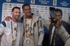 Los jugadores de Cabo Verde esperaron a Messi tras el partido: “Adentro de la cancha me cag.. a patadas”