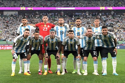 Los jugadores de La Scaloneta, siempre pendientes también de otras selecciones argentinas