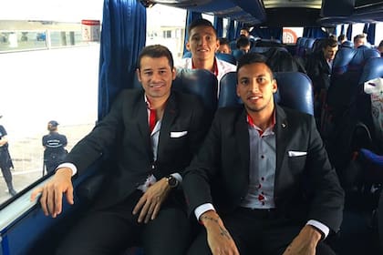 Los jugadores de River llegaron a Buenos Aires
