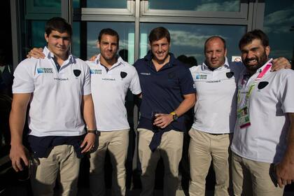 Los jugadores de Uruguay, la cenicienta del torneo