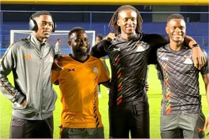 Los jugadores de Zambia recorrieron La Bombonera (Foto: ESPN)