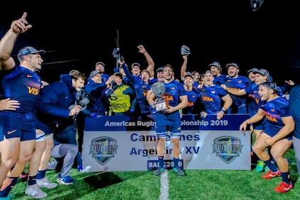 Los jugadores que acaban de consagrarse campeones del America Rugby Championship con Argentina XV, tendrá desde 2020 un calendario anual más sólido,