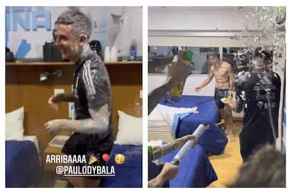 Los jugadores sorprendieron a Dybala en la noche del domingo