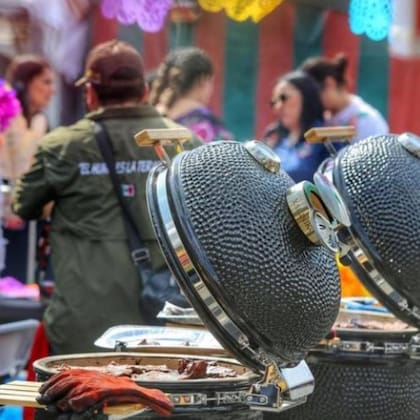 Los kamados, el dispositivo para asar que tuvo gran preponderancia en el World Barbecue Championchip