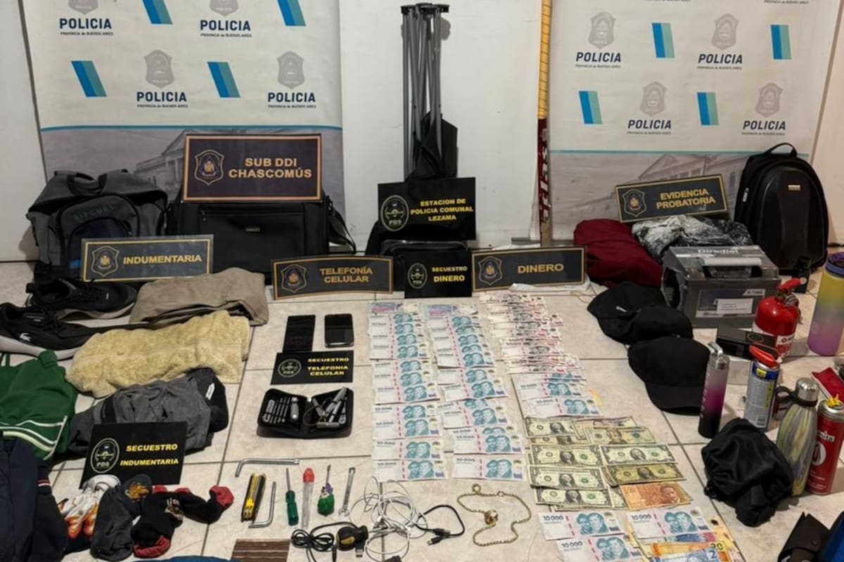 Los "Ladrones del atlántico" fueron detenidos en la provincia de Buenos Aires por la fuerzas de seguridad.