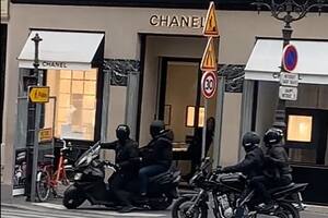 Los ladrones huyen tras el asalto