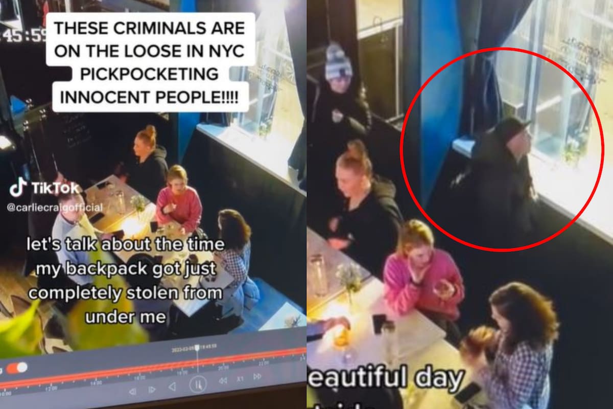 Los ladrones le robaron su mochila en el restaurante The Dawson, en Nueva York