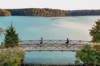 Los lagos son muy concurridos en las vacaciones