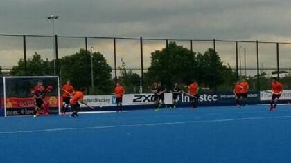 Los Leones empataron con Holanda