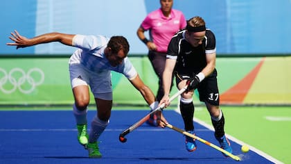 Los Leones igualaron 4-4 contra Alemania