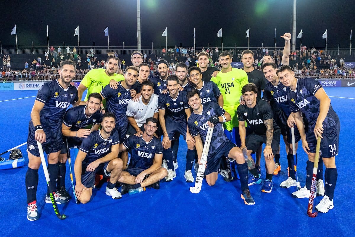 Los Leones son escoltas de Países Bajos en la tabla de posiciones de la Pro League 2023/24