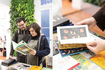 Los libros de Huella Botánica son el diferencial de este local de Palermo.