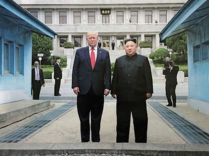 Los líderes de Estados Unidos y Corea del Norte se citaron en Panmunjom el 30 de junio de 2019