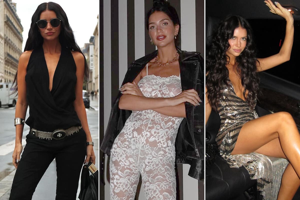 Los llamativos looks de Zaira Nara en París