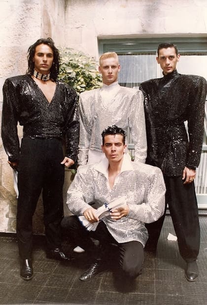 Los Loco Mia originales: Carlos, Juan Antonio, Manuel y Francesc