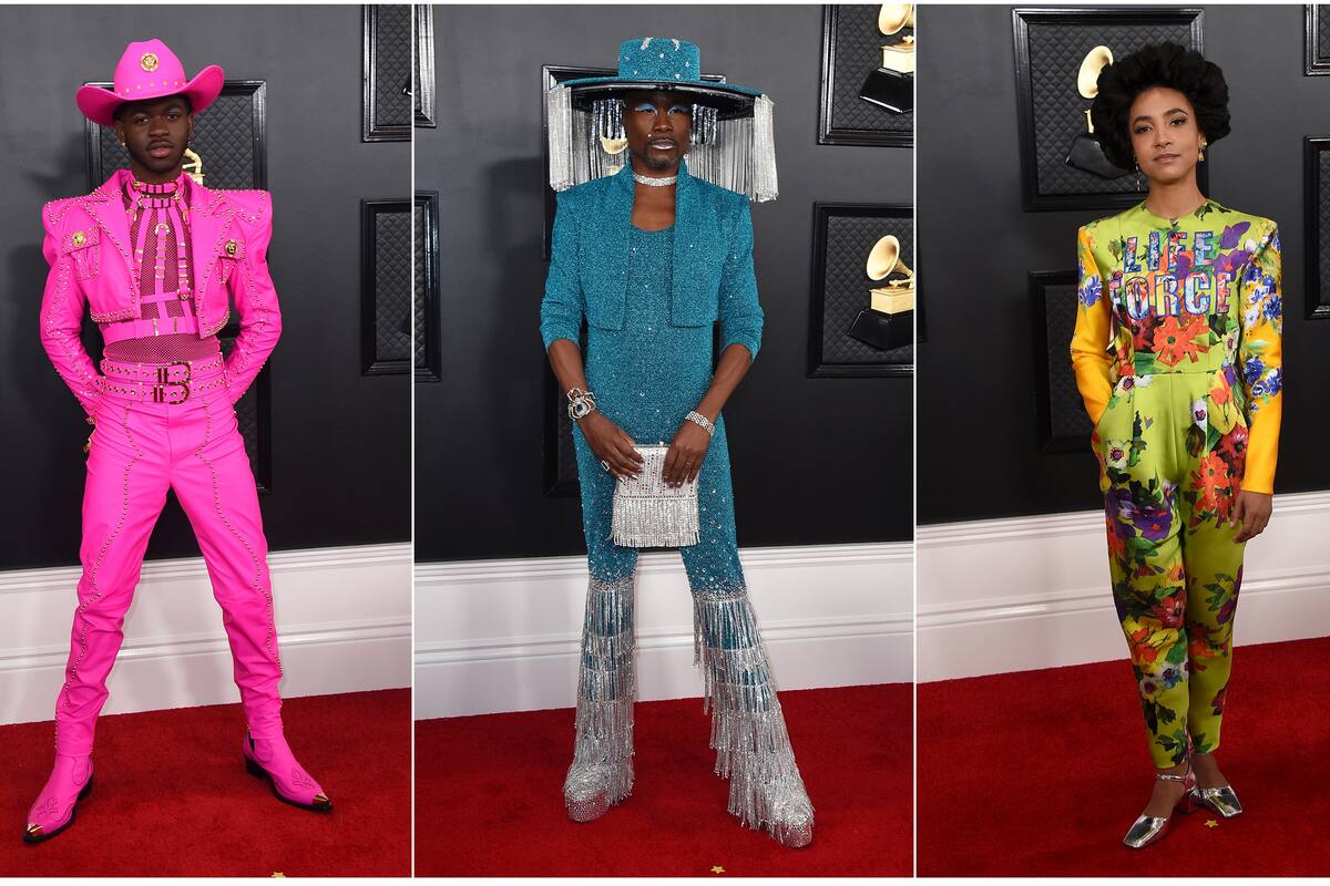 Los looks en la 62 entrega de los premioc Grammy; a puro color