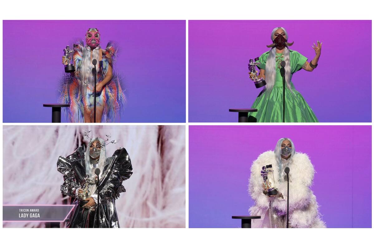 Los looks más curiosos de los MTV Video Music Awards 2020. Lady Gaga.