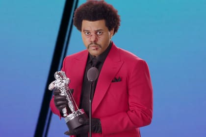 Los looks más curiosos de los MTV Video Music Awards 2020. The Weeknd.