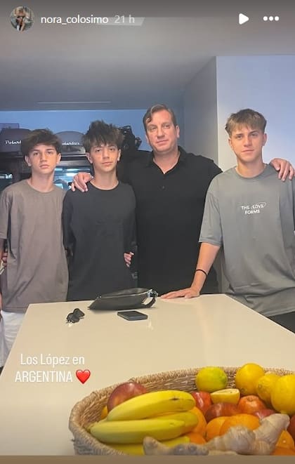 "Los López en Argentina", la historia que publicó Nora Colosimo, mamá de Wanda Nara