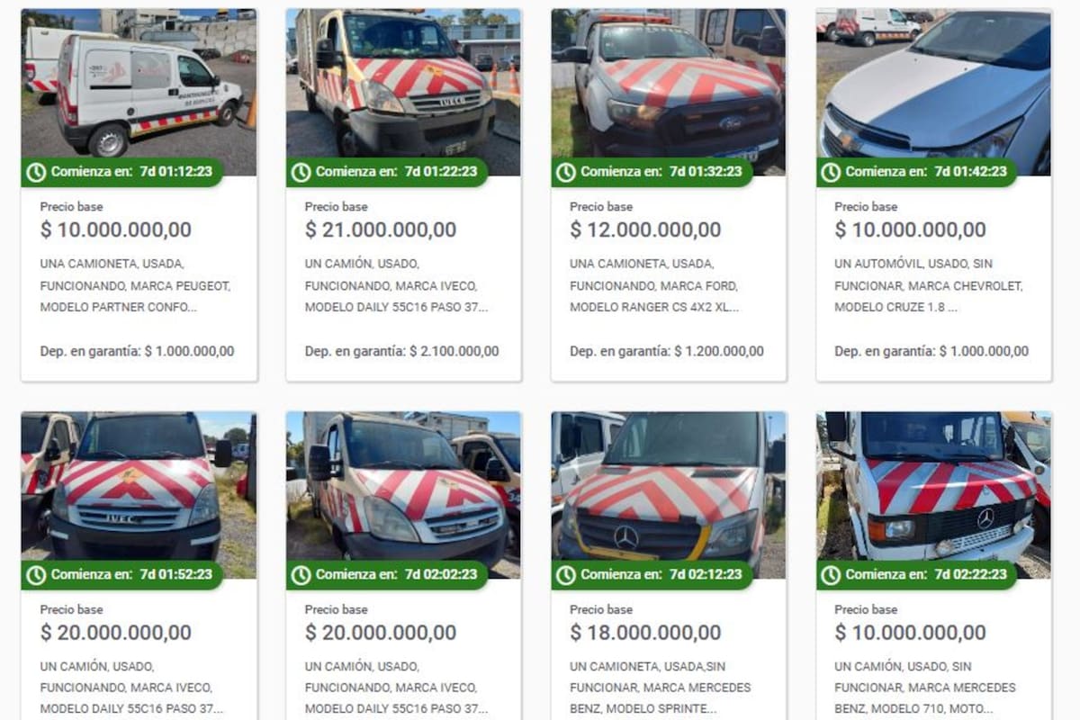 Los lotes que se subastan el 21 de abril