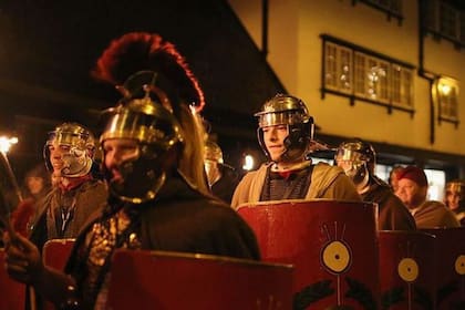 Los lugareños de Chester toman muy en serio su legado romano.