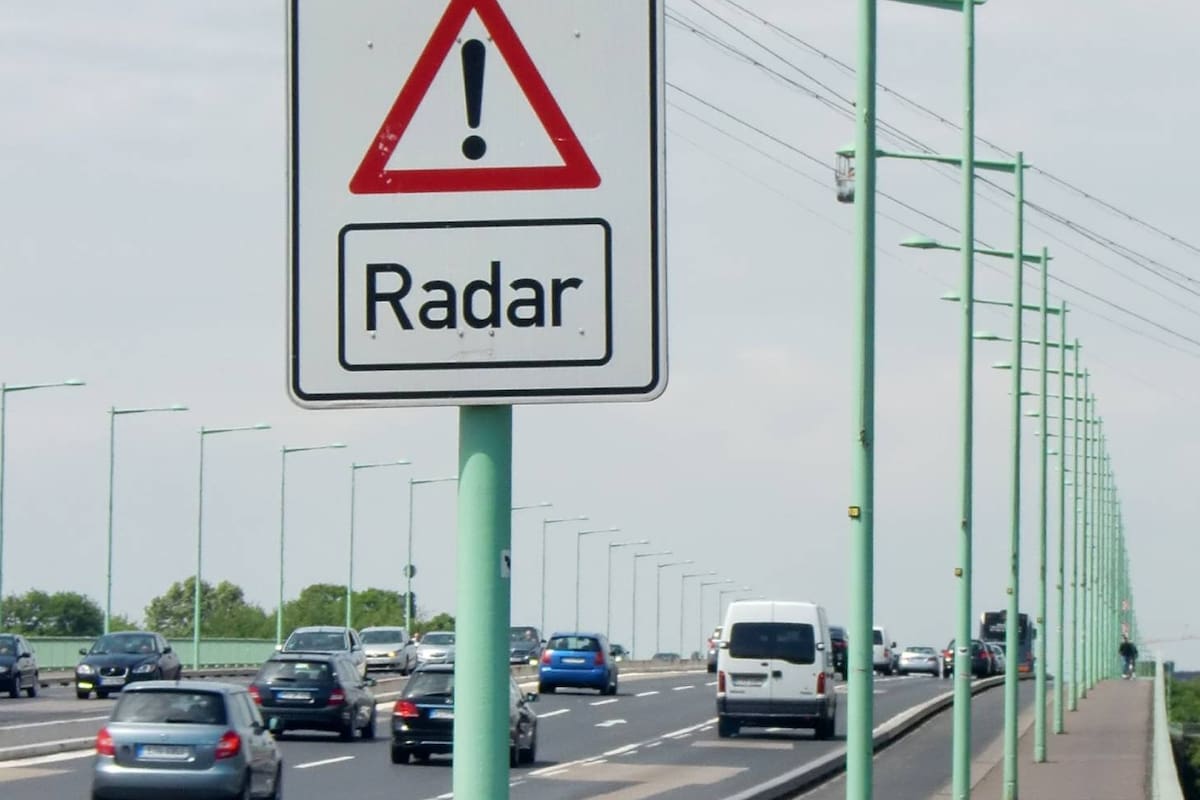 Los lugares exactos donde se ubican los radares de la ruta 2