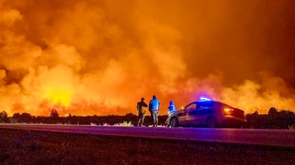 Los mandatarios provinciales habían reclamado fondos y recursos para combatir las llamas