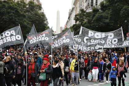 Los manifestantes del Polo Obrero preparan una protesta para el 20 de diciembre contra el plan de ajuste de Milei